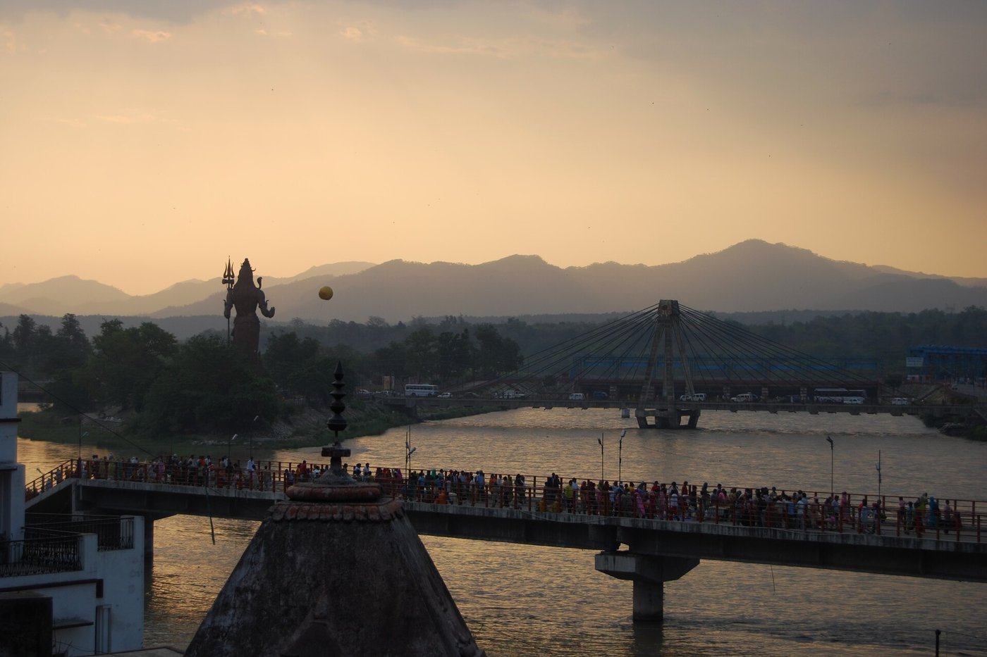 Rishikesh Ganga view on a self-drive car rental in Dehradun day trip