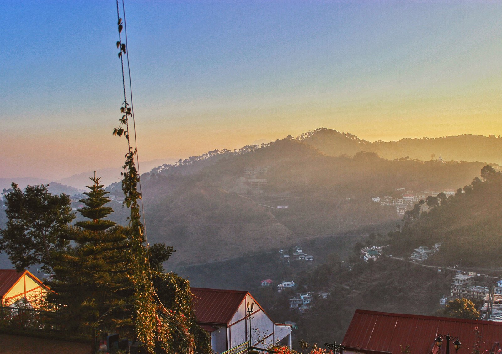 Kasauli hills on a bike rental in Chandigarh day ride in October