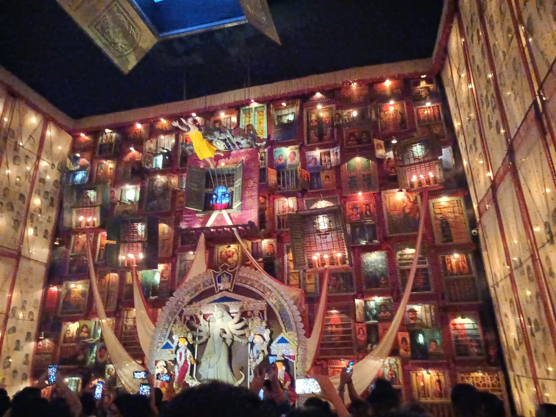 Kashi Bose Lane Durga Puja pandal in North Kolkata