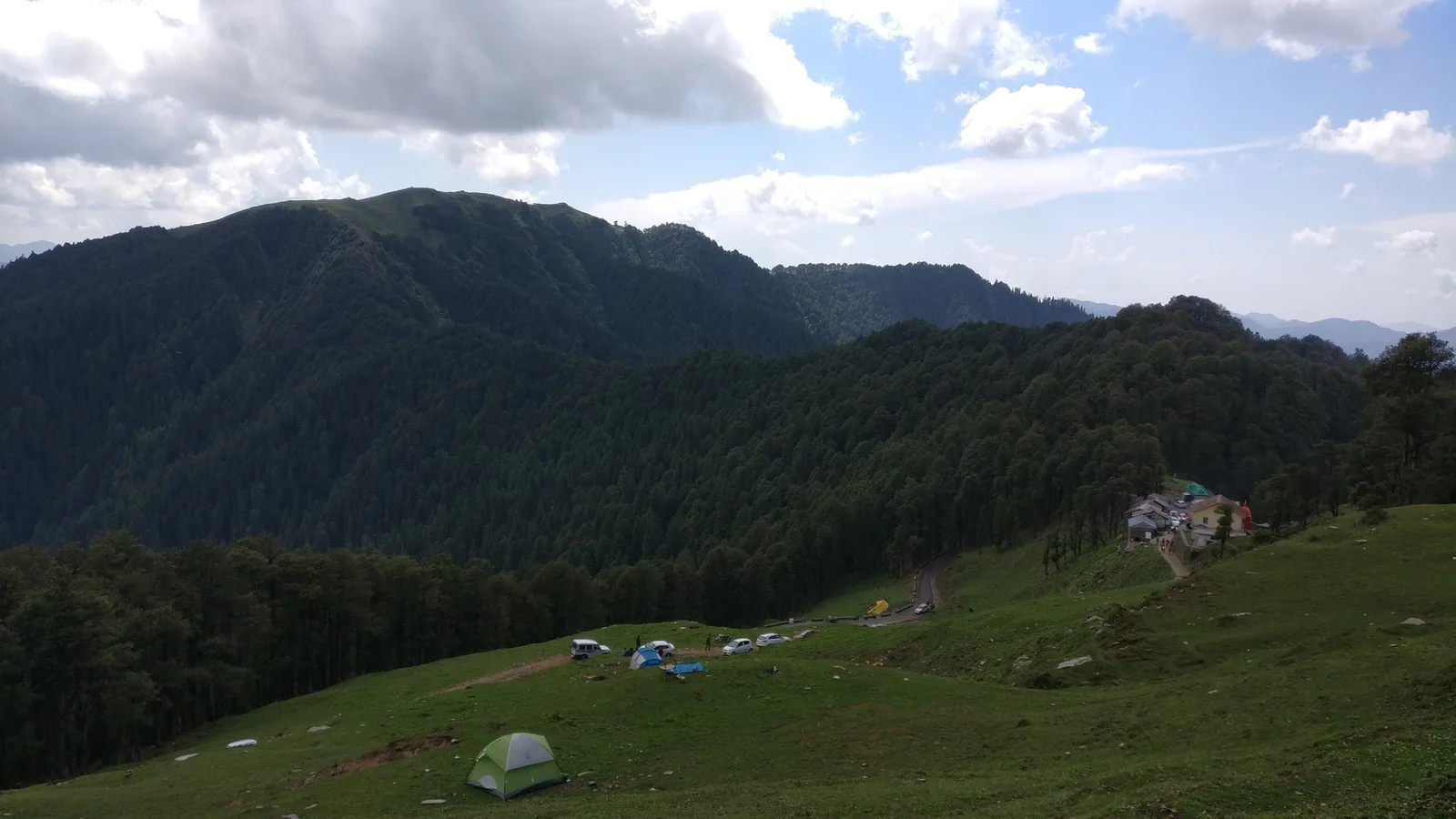 View from Jalori Pass in Himachal Pradesh