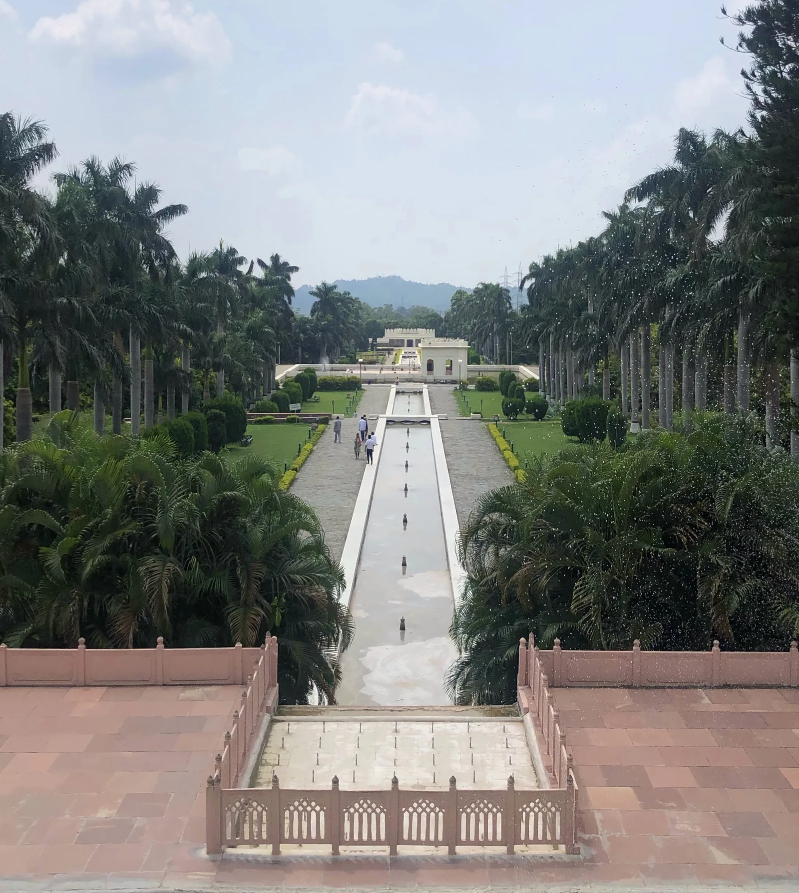 Terraces of Yadavindra Gardens (Pinjore Gardens) near Chandigarh