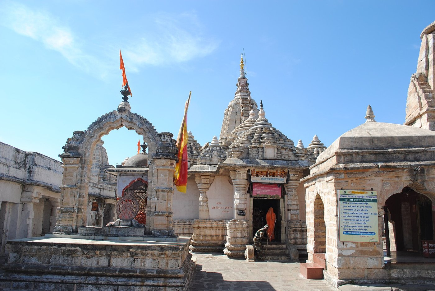 Ram Temple on Ramagiri hill reached via bike rental in Nagpur for the Ramtek day ride