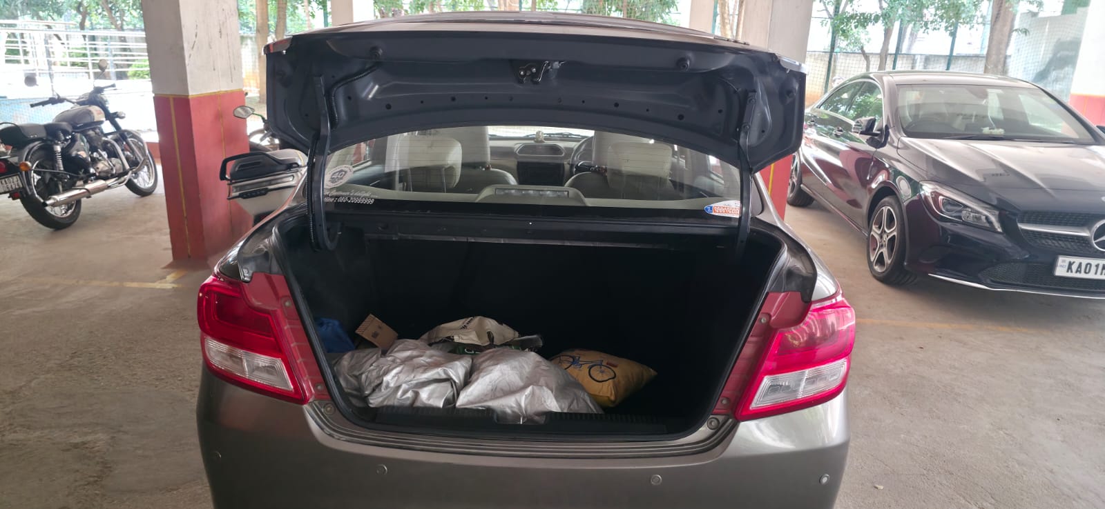 Photo 6 of Maruti Suzuki Dzire Zxi 2019 available for rent on Hire N Ride