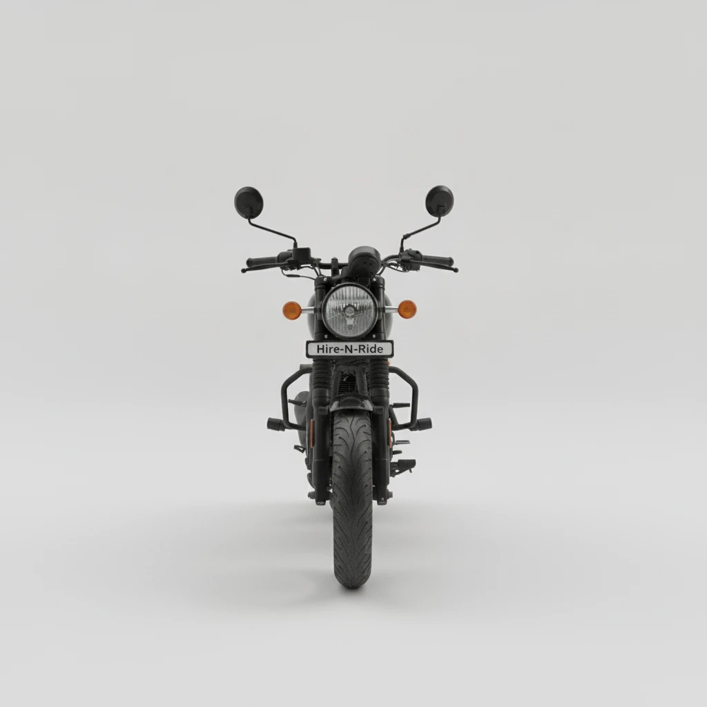 Photo 2 of Royal Enfield Hunter 350 349.34cc 2023 available for rent on Hire N Ride
