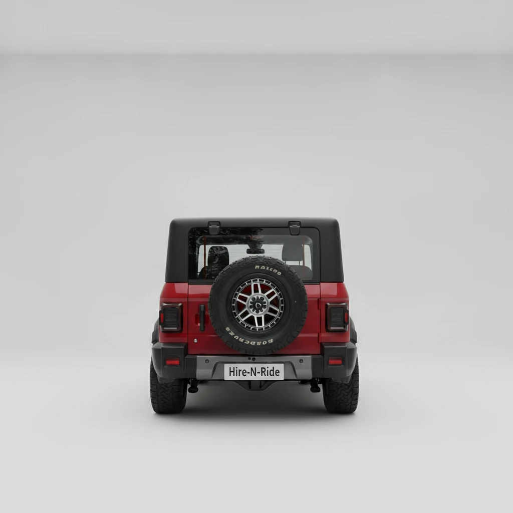 Photo 4 of Mahindra Thar Lx P 2021 available for rent on Hire N Ride