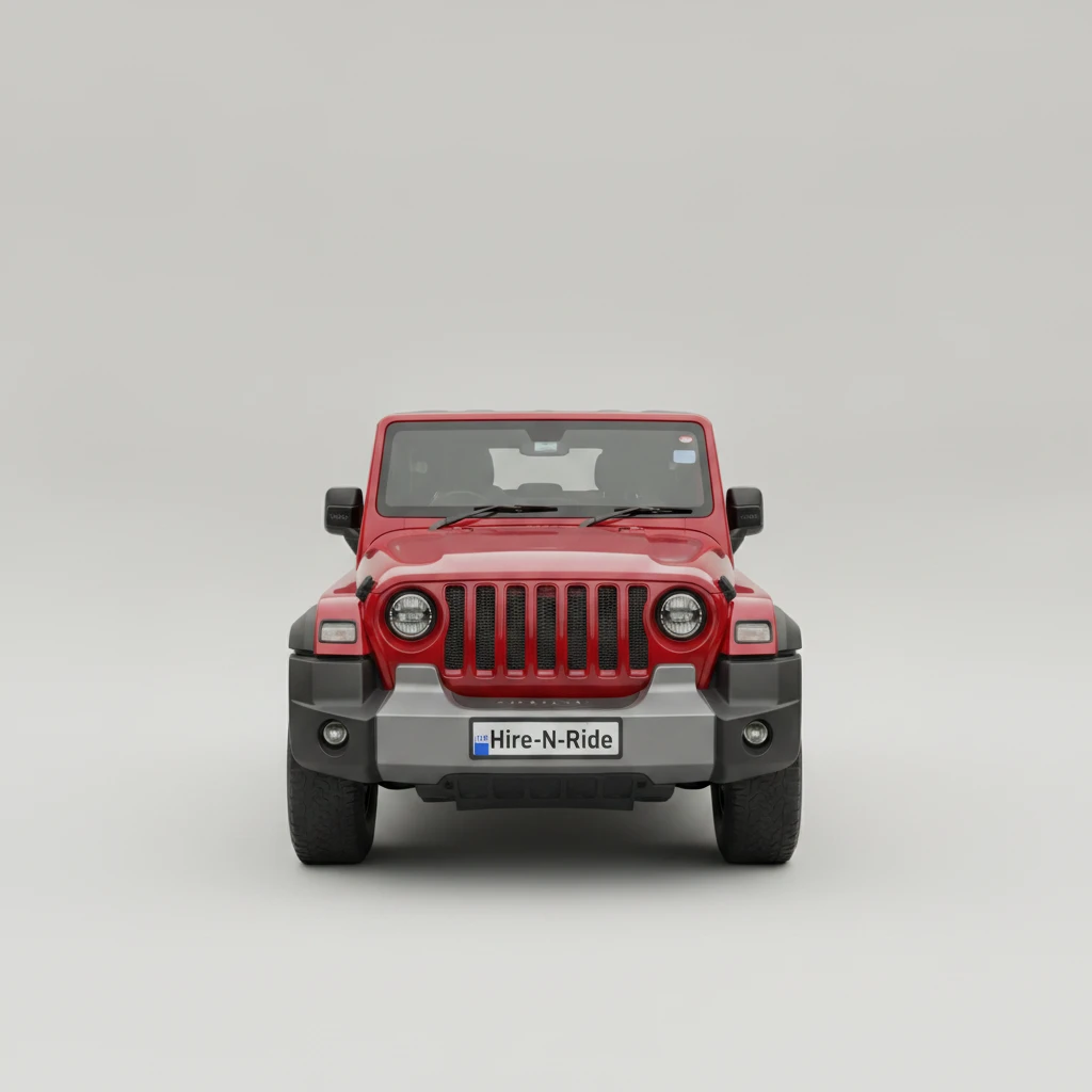 Photo 2 of Mahindra Thar Lx P 2021 available for rent on Hire N Ride