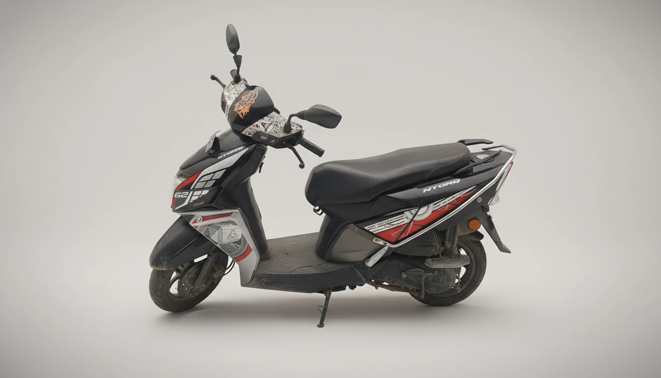 Photo 3 of Tvs Ntorq 125 Super Squad Edition 2023 available for rent on Hire N Ride