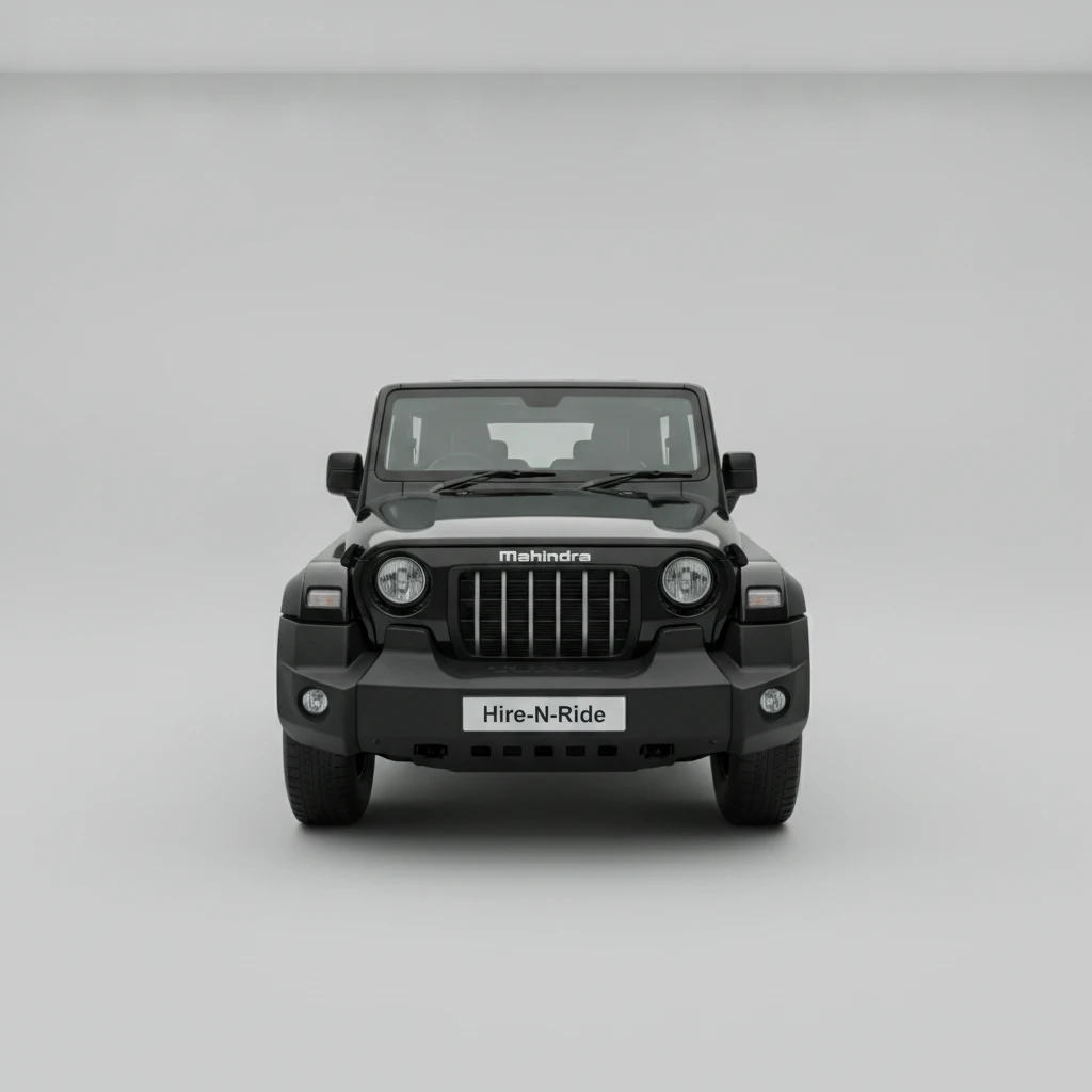 Photo 2 of Mahindra Thar Lx D 2023 available for rent on Hire N Ride