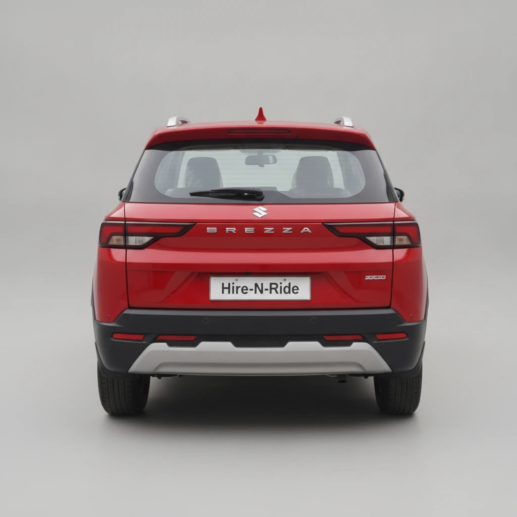 Photo 4 of Maruti Suzuki Brezza Lxi 2025 available for rent on Hire N Ride