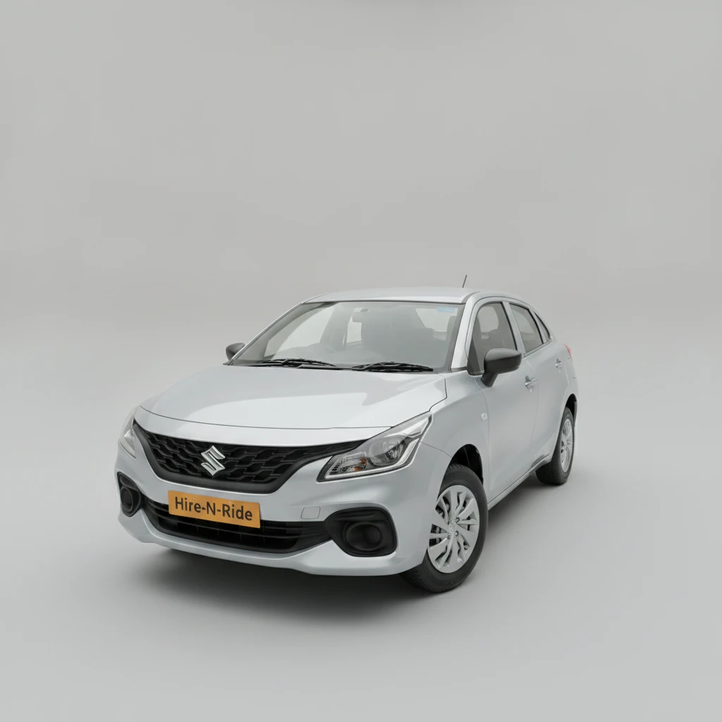 Photo 2 of Maruti Suzuki Baleno Sigma 2026 available for rent on Hire N Ride