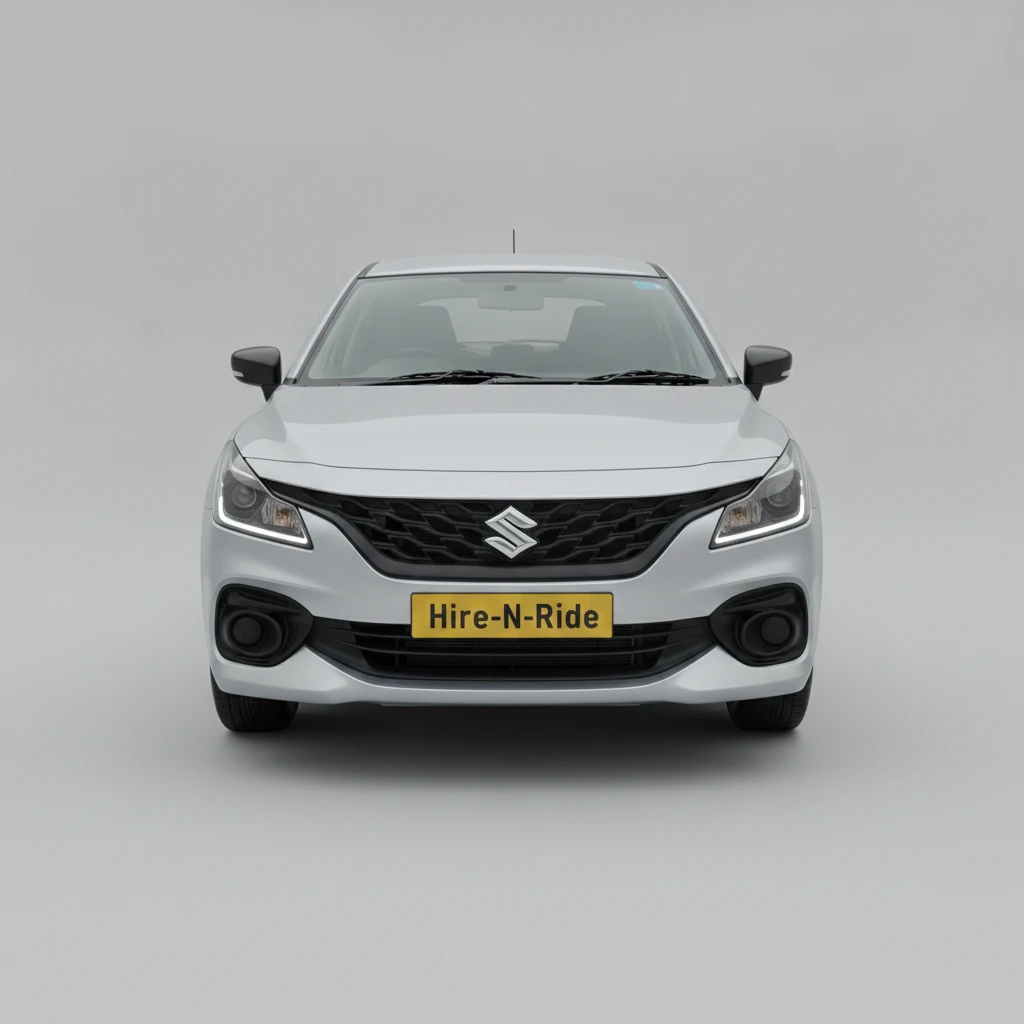 Photo 2 of Maruti Suzuki Baleno Sigma 2026 available for rent on Hire N Ride