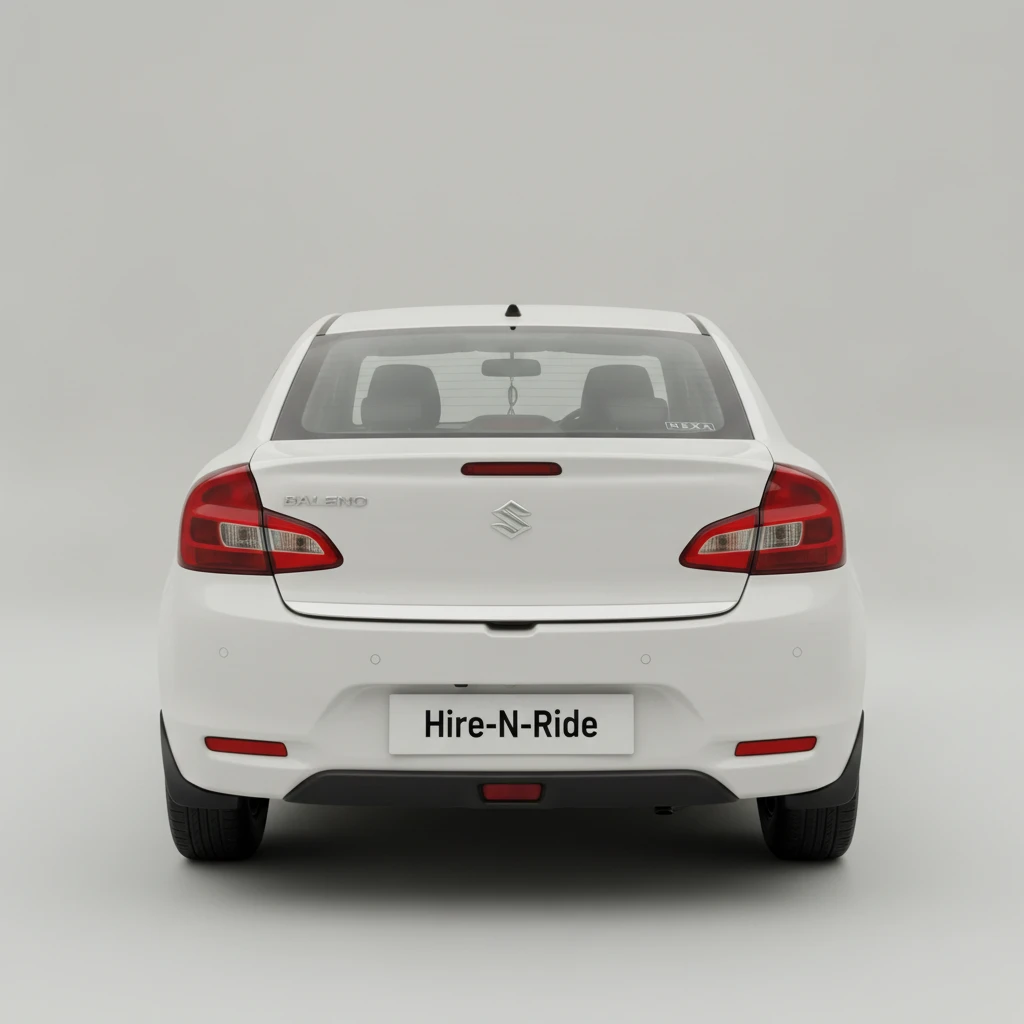 Photo 4 of Maruti Suzuki Baleno Sigma 2026 available for rent on Hire N Ride