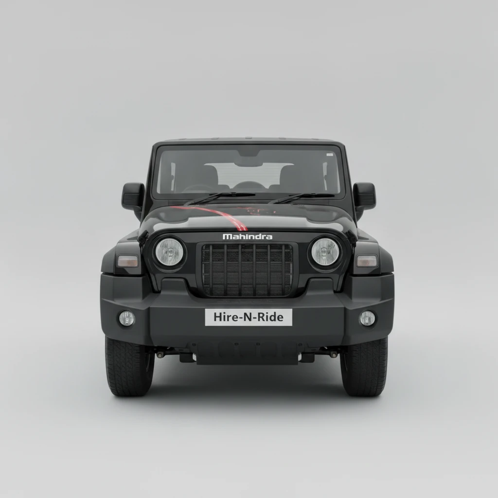 Photo 2 of Mahindra Thar Lx P 2022 available for rent on Hire N Ride