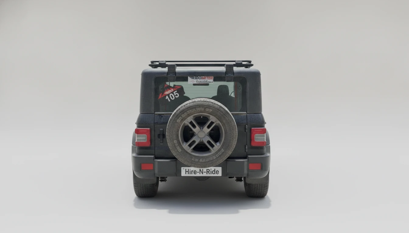 Photo 4 of Mahindra & Mahindra Thar Lx D 2024 available for rent on Hire N Ride