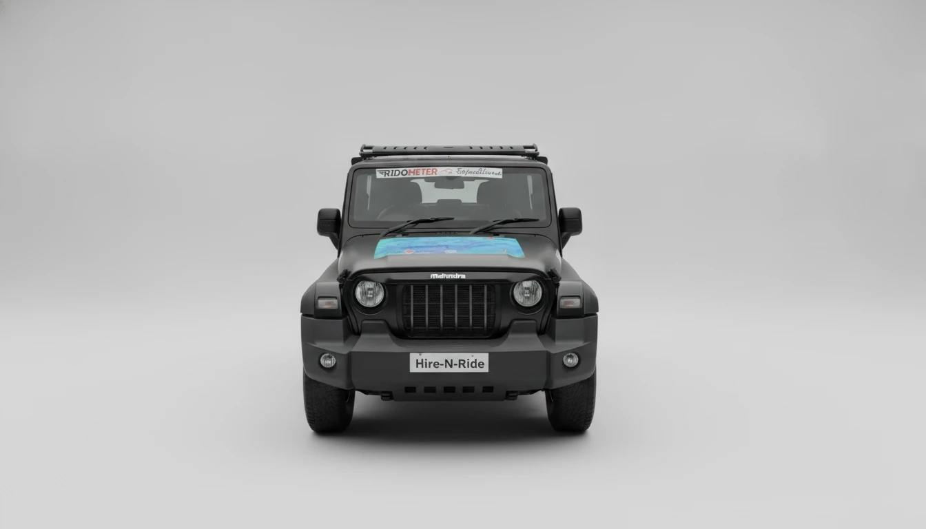 Photo 2 of Mahindra & Mahindra Thar Lx D 2024 available for rent on Hire N Ride