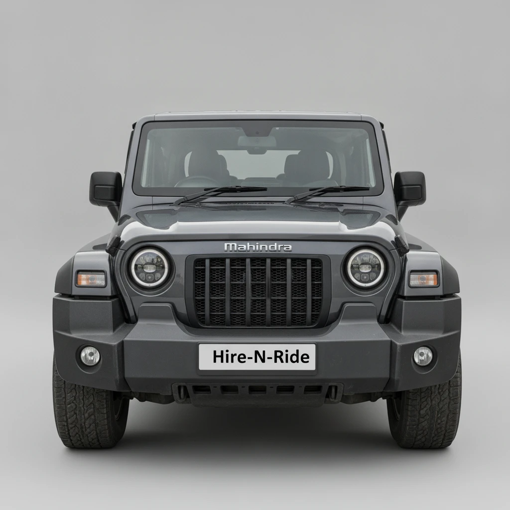 Photo 2 of Mahindra Thar Lx P 2022 available for rent on Hire N Ride