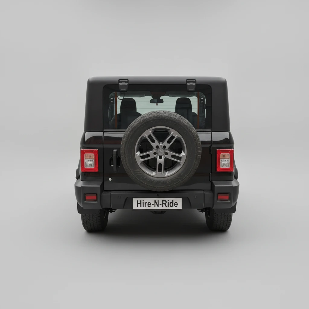 Photo 4 of Mahindra Thar Lx D 2024 available for rent on Hire N Ride