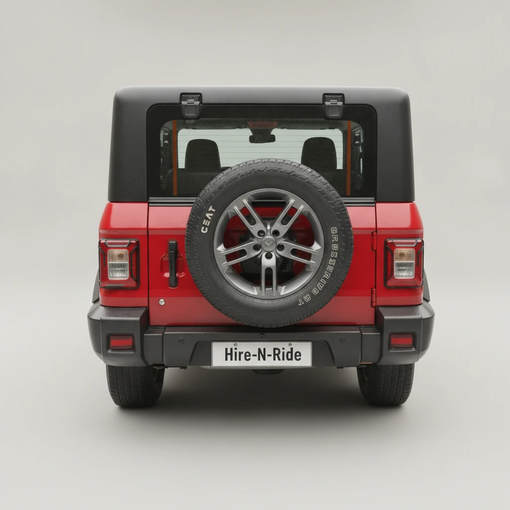 Photo 4 of Mahindra Thar Lx D 2023 available for rent on Hire N Ride