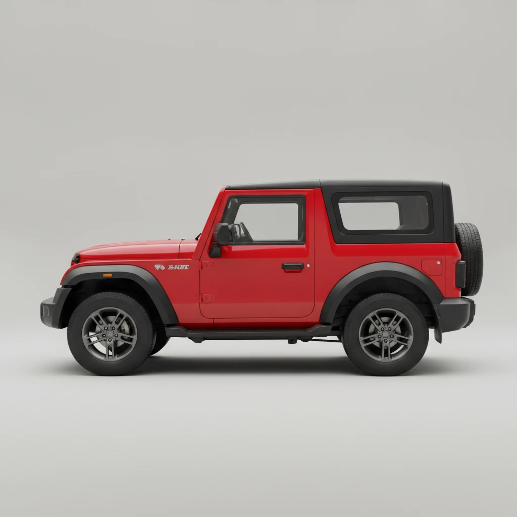 Photo 3 of Mahindra Thar Lx D 2023 available for rent on Hire N Ride