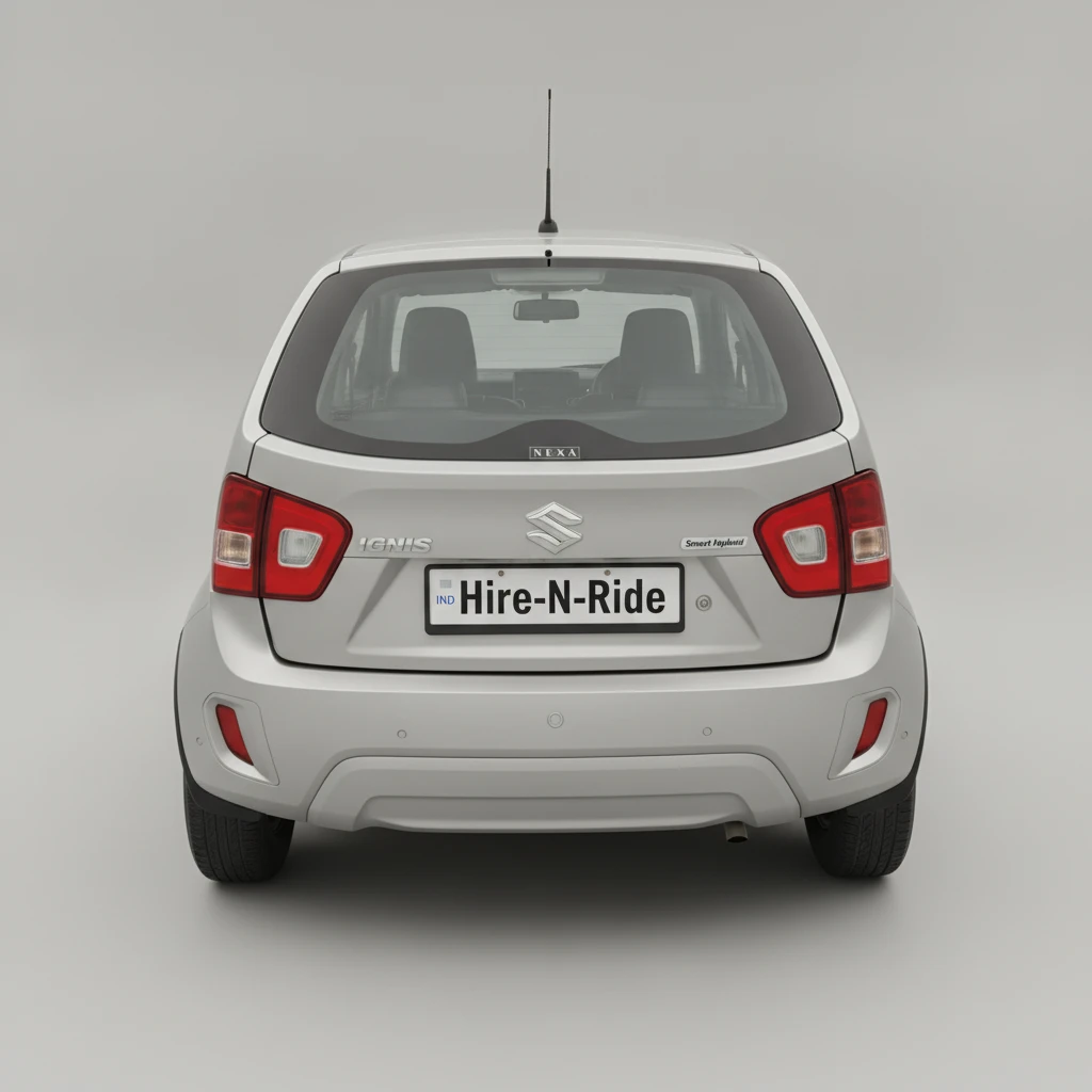 Photo 4 of Maruti Suzuki Ignis Sigma 2022 available for rent on Hire N Ride