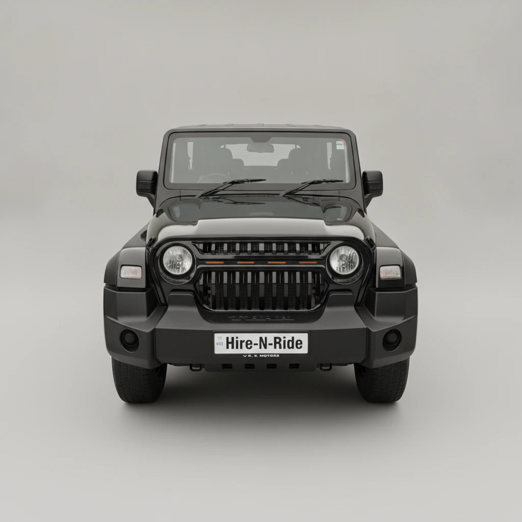 Photo 2 of Mahindra Thar Ax Opt D 2024 available for rent on Hire N Ride