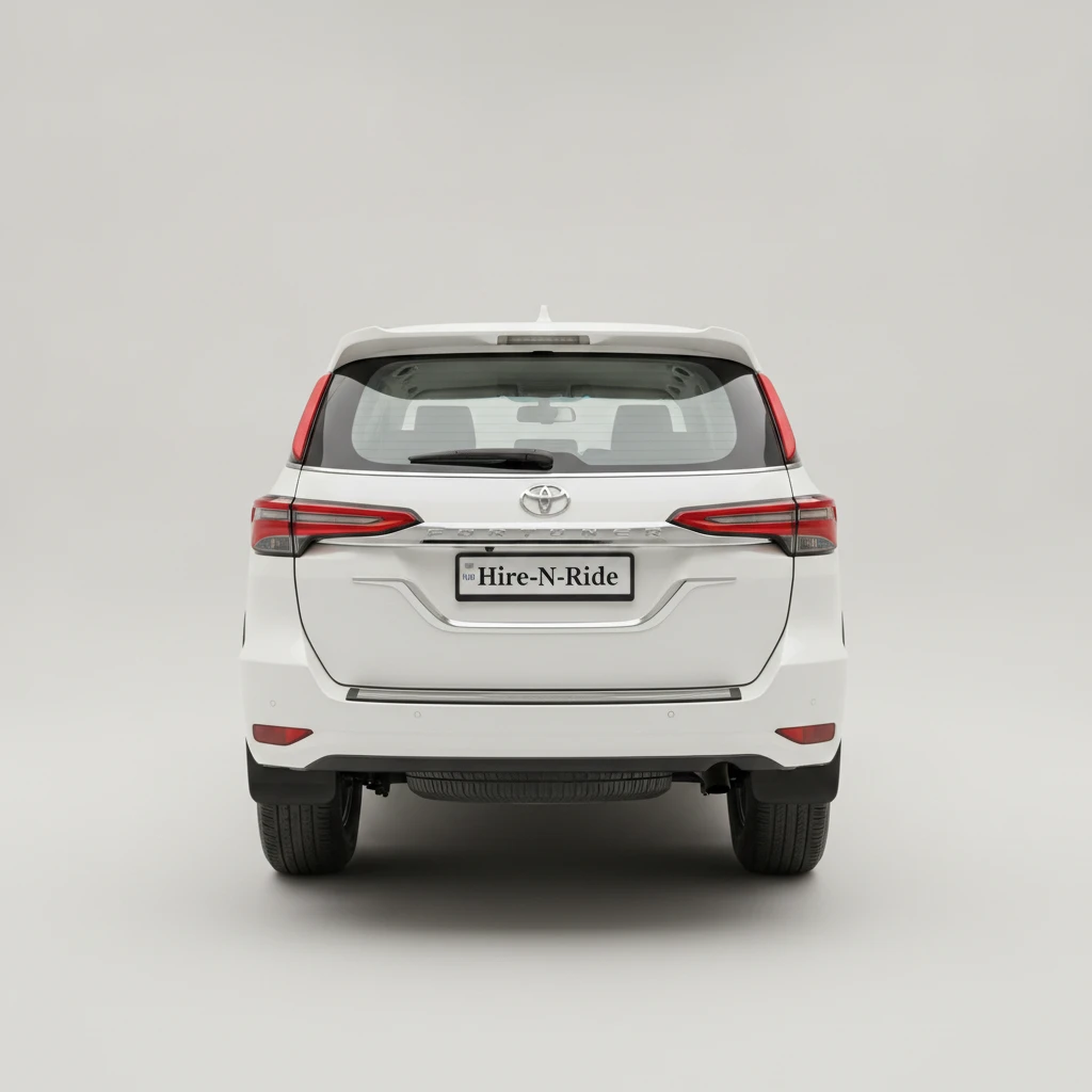 Photo 4 of Toyota Kirloskar Motor Pvt Fortuner (at) 2755.00cc 2024 available for rent on Hire N Ride