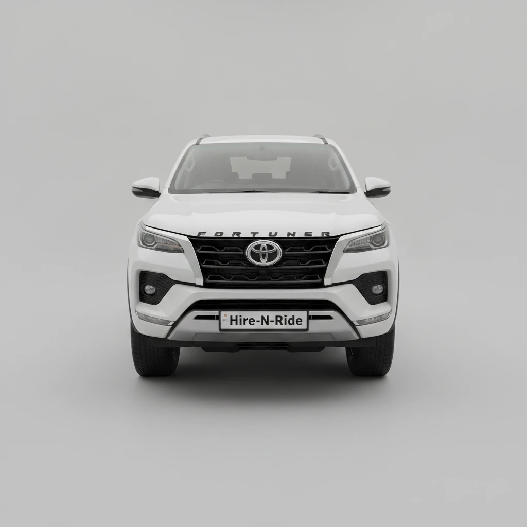 Photo 2 of Toyota Kirloskar Motor Pvt Fortuner (at) 2755.00cc 2024 available for rent on Hire N Ride