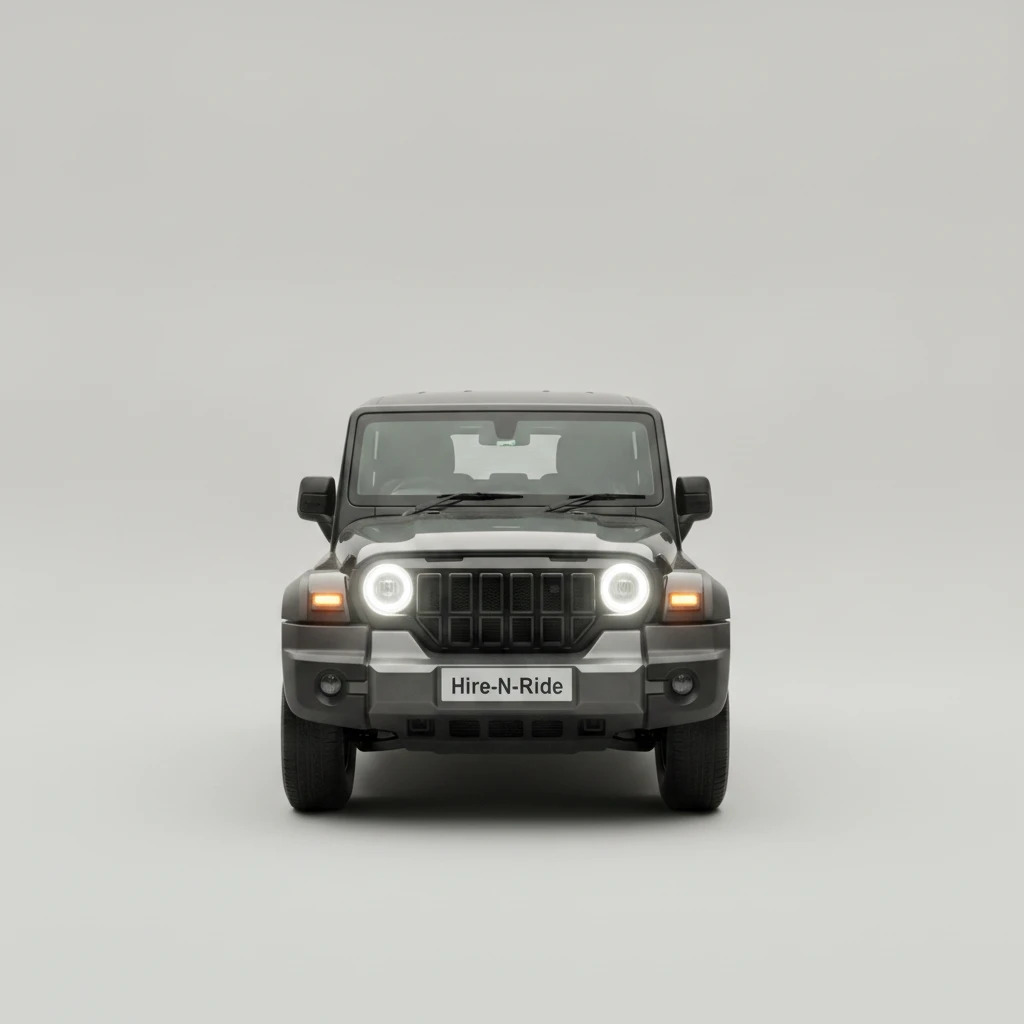 Photo 2 of Mahindra & Mahindra Thar Roxx Mx5 D At Rwd 2025 available for rent on Hire N Ride