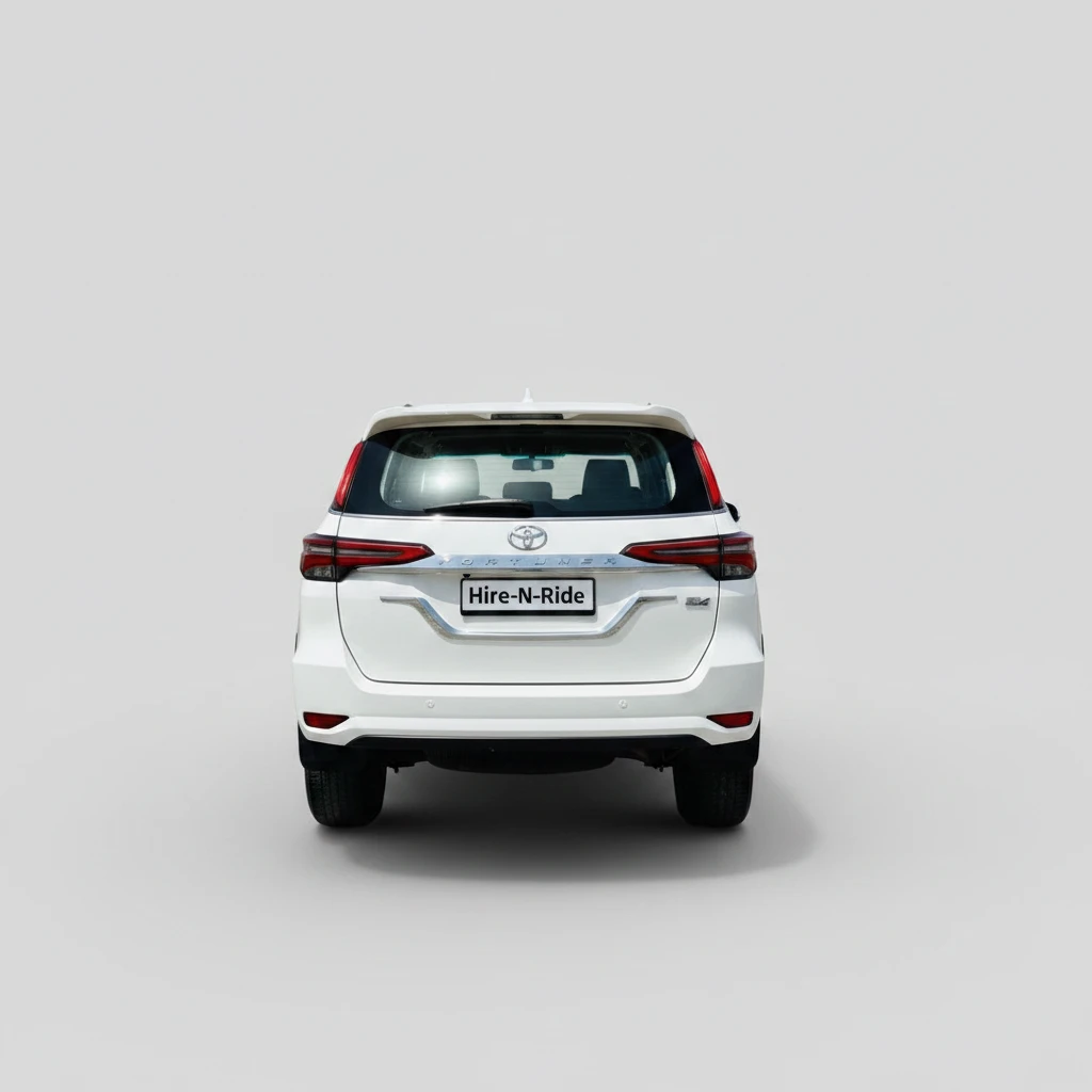 Photo 4 of Toyota Kirloskar Motor Pvt Fortuner (at) 2755.00cc 2023 available for rent on Hire N Ride