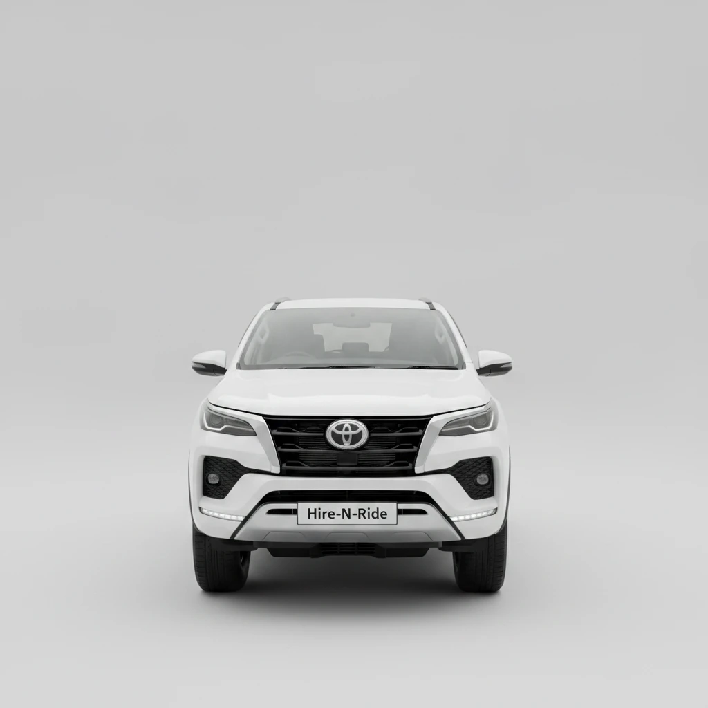Photo 2 of Toyota Kirloskar Motor Pvt Fortuner (at) 2755.00cc 2023 available for rent on Hire N Ride