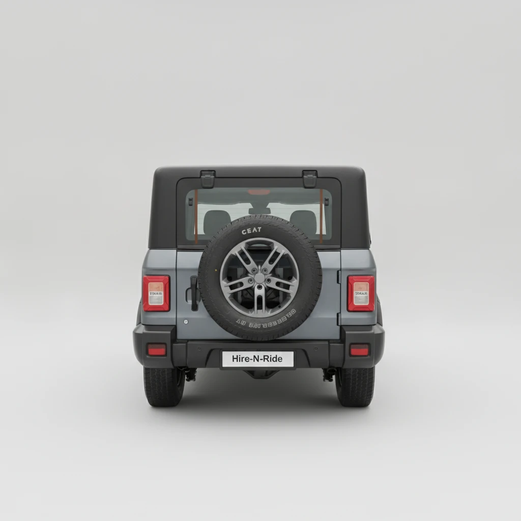 Photo 4 of Mahindra Thar Lx D 2024 available for rent on Hire N Ride