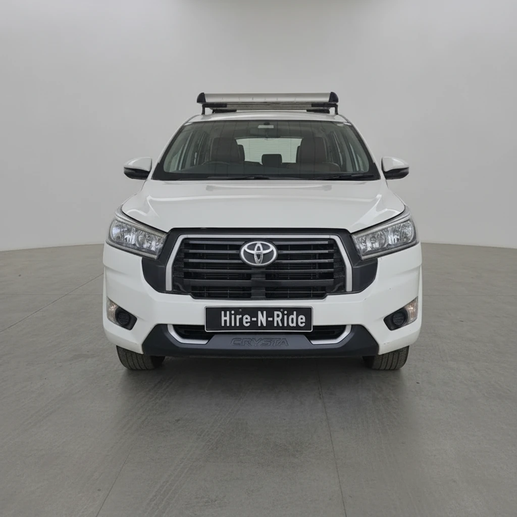 Photo 2 of Toyota Kirloskar Innova Crysta Gx (manual) 2023 available for rent on Hire N Ride