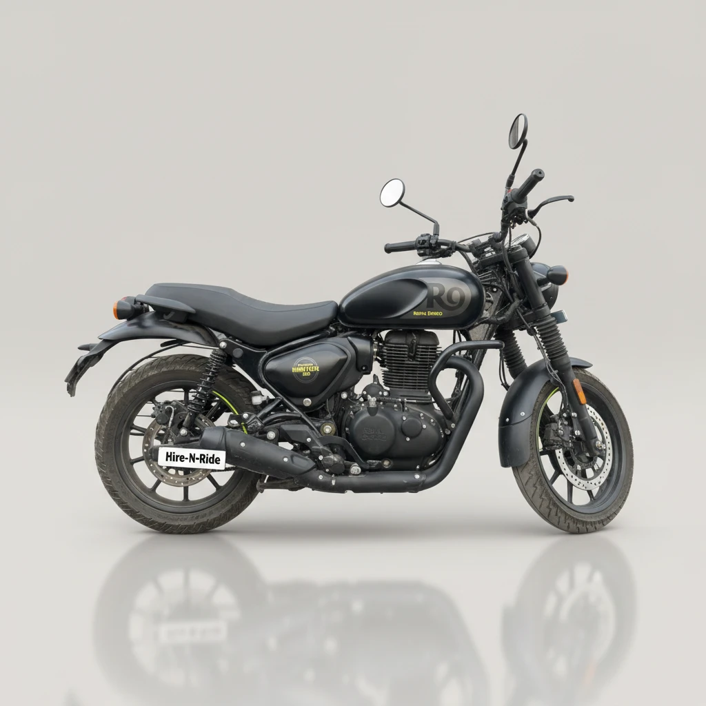 Photo 4 of Royal Enfield Hunter 350 Standard 2025 available for rent on Hire N Ride