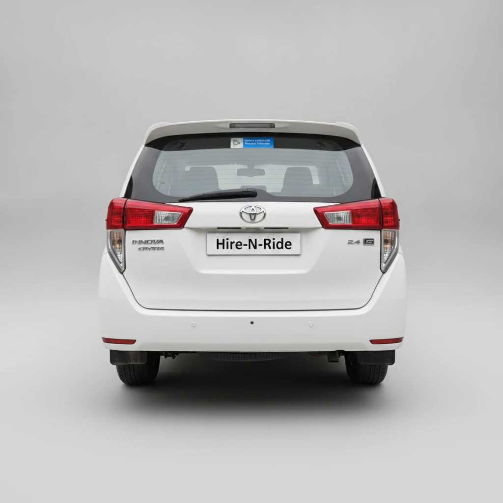 Photo 3 of Toyota Kirloskar Innova Crysta Gx 2025 available for rent on Hire N Ride