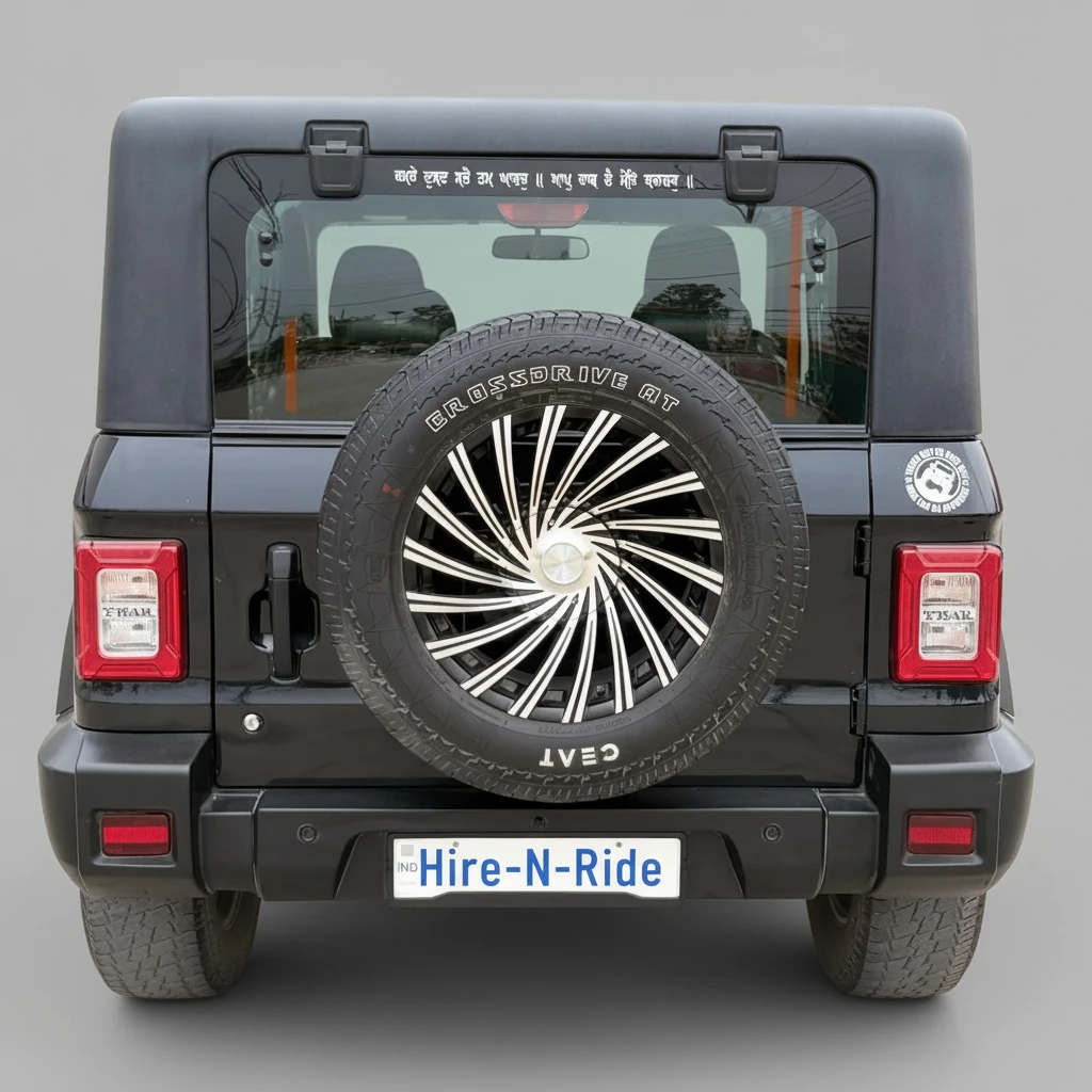 Photo 3 of Mahindra Thar Lx D 2023 available for rent on Hire N Ride