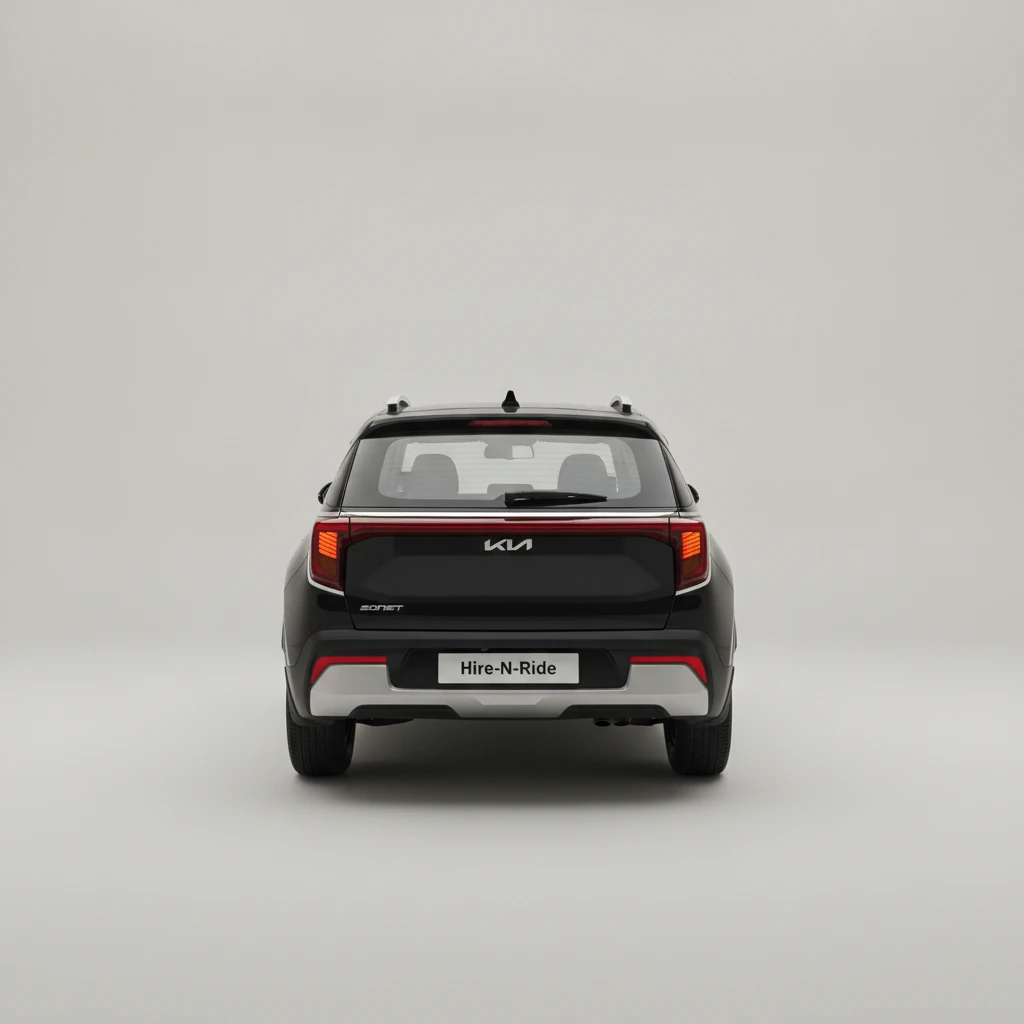 Photo 4 of Kia Sonet Htx 2025 available for rent on Hire N Ride