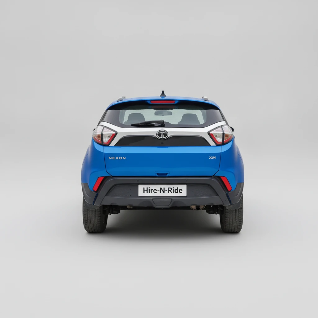 Photo 4 of Tata Nexon Xm 2019 available for rent on Hire N Ride