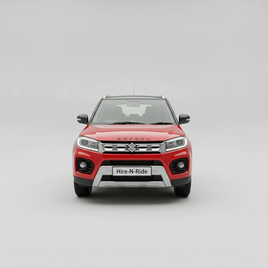 Photo 2 of Maruti Suzuki Brezza Zxi+ 2020 available for rent on Hire N Ride