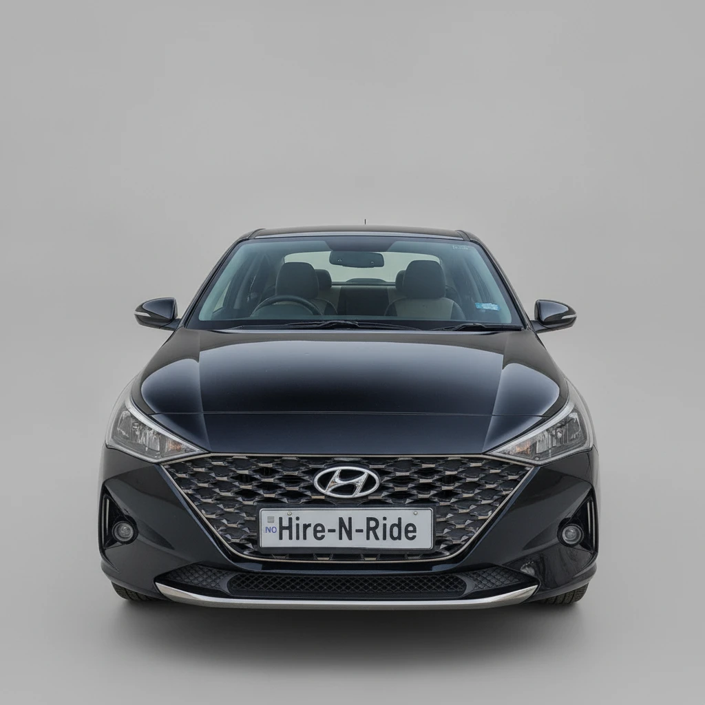 Photo 2 of Hyundai Verna Sx(o) 2022 available for rent on Hire N Ride