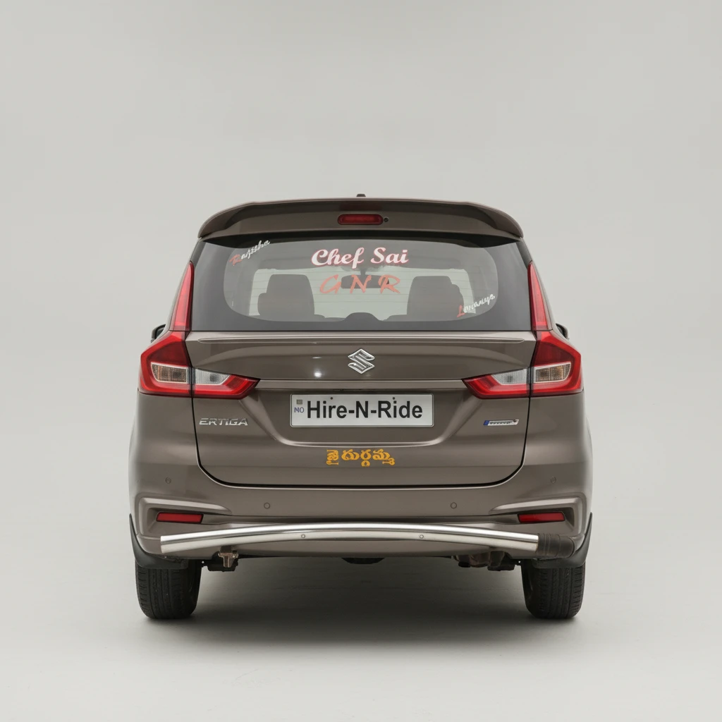 Photo 4 of Maruti Suzuki Ertiga Vxi (o) 2023 available for rent on Hire N Ride