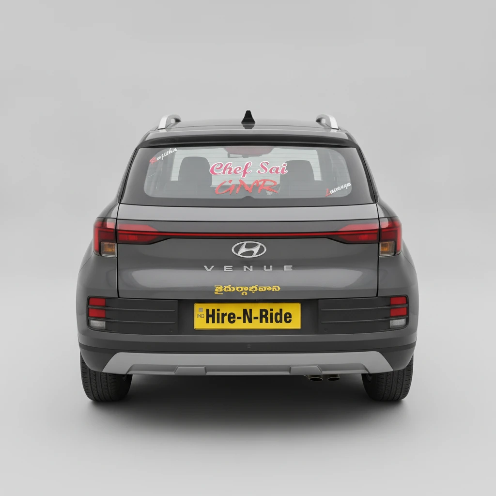 Photo 4 of Hyundai Venue S 2024 available for rent on Hire N Ride