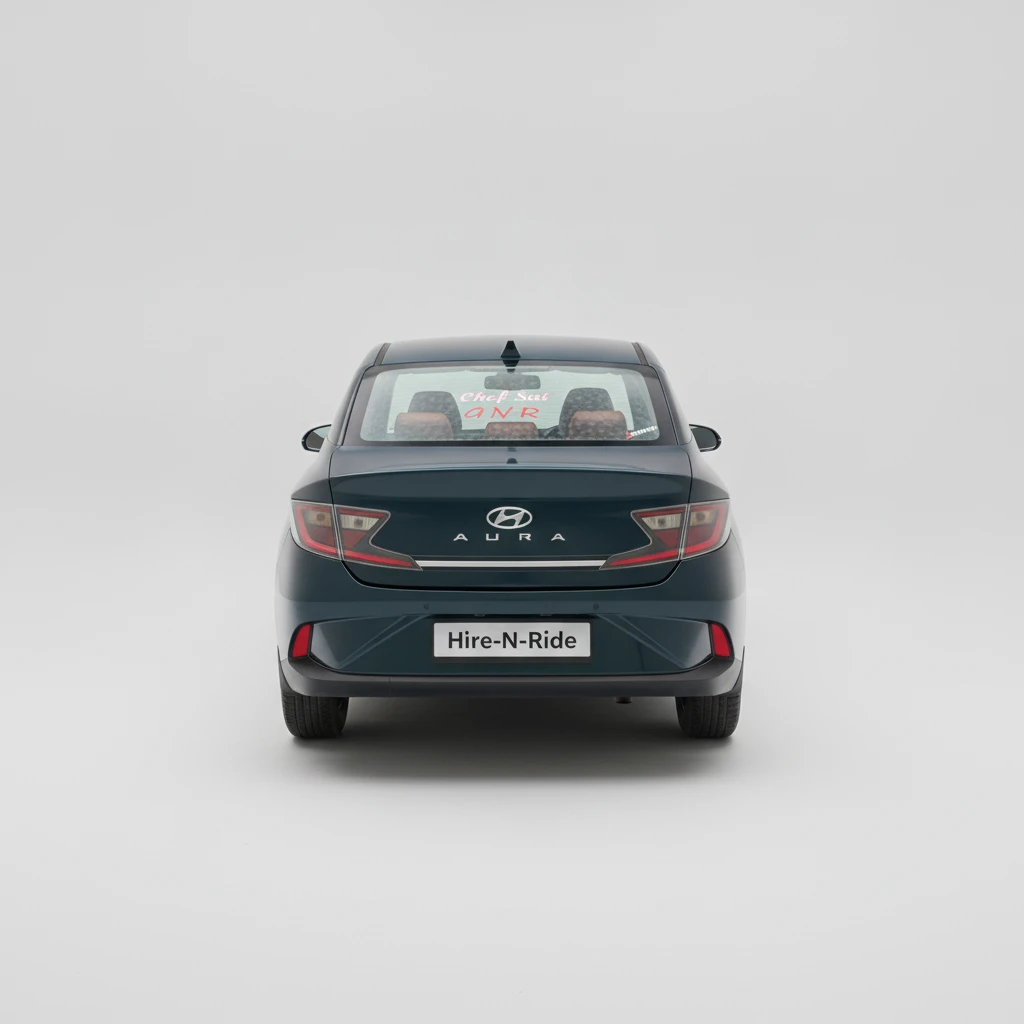 Photo 4 of Hyundai Aura Sx 2024 available for rent on Hire N Ride