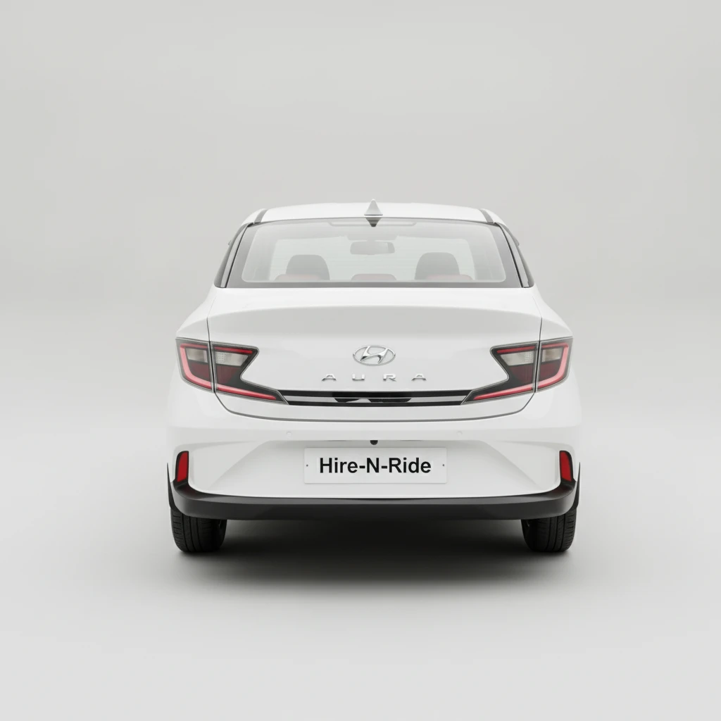 Photo 4 of Hyundai Aura Sx 2021 available for rent on Hire N Ride