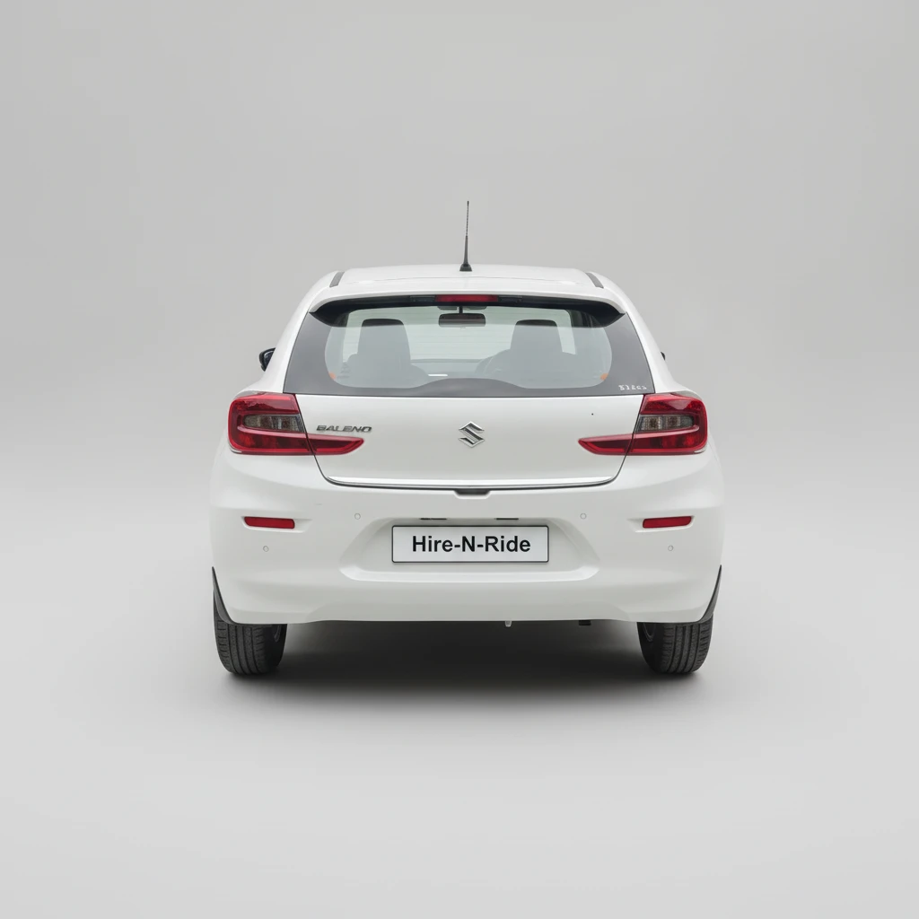 Photo 4 of Maruti Suzuki Baleno Sigma 2026 available for rent on Hire N Ride