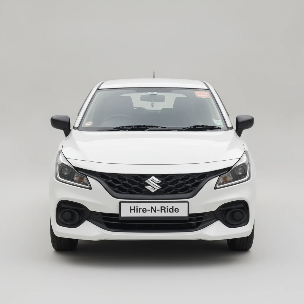 Photo 2 of Maruti Suzuki Baleno Sigma 2026 available for rent on Hire N Ride