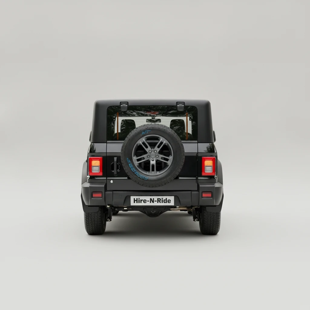 Photo 4 of Mahindra & Mahindra Thar Lx P (manual, 4wd, Hard Top) 2022 available for rent on Hire N Ride