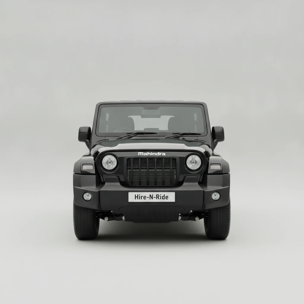 Photo 2 of Mahindra & Mahindra Thar Lx P (manual, 4wd, Hard Top) 2022 available for rent on Hire N Ride