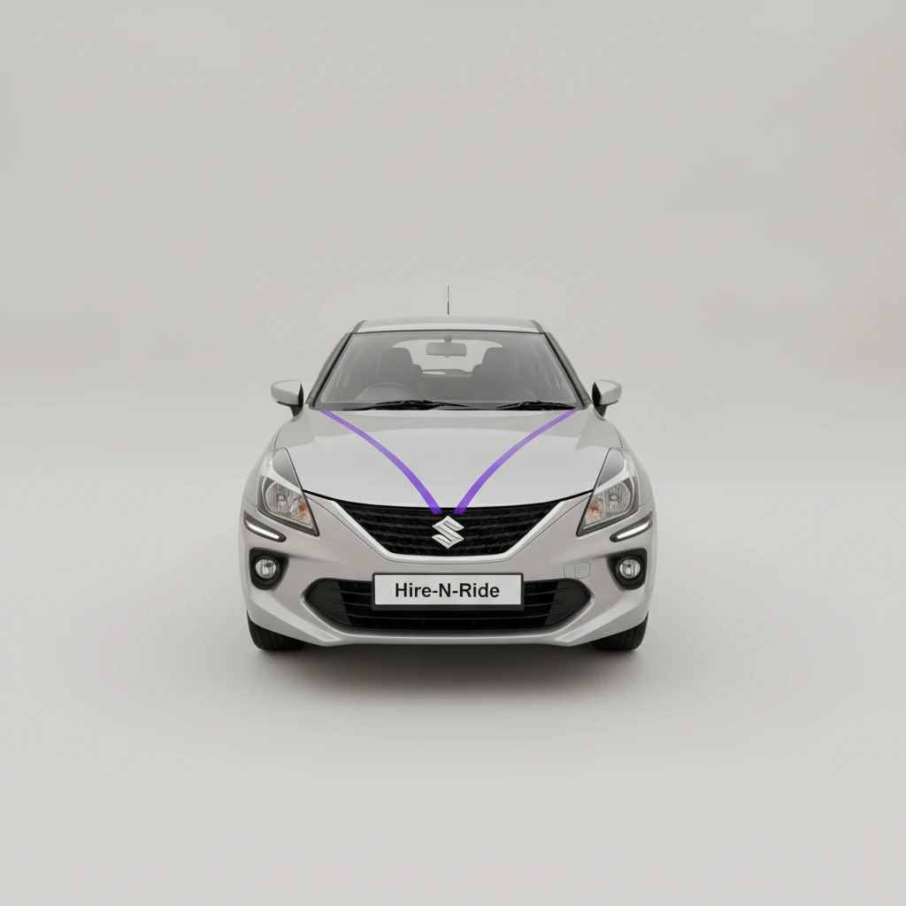 Photo 2 of Maruti Suzuki Baleno Zeta 2021 available for rent on Hire N Ride