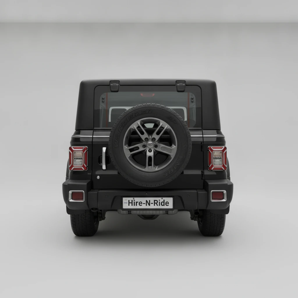 Photo 4 of Mahindra & Mahindra Thar Lx D 2021 available for rent on Hire N Ride