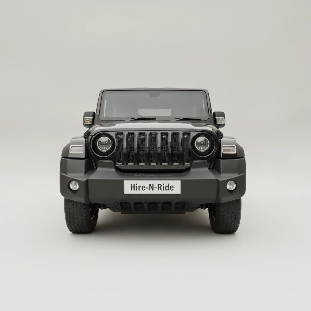 Photo 2 of Mahindra & Mahindra Thar Lx D 2021 available for rent on Hire N Ride